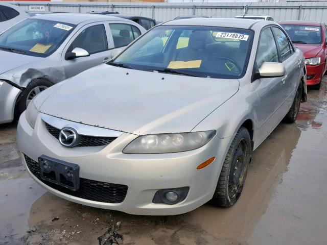 1YVHP80C775M03021 - 2007 MAZDA 6 I BEIGE photo 2