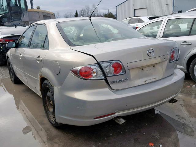 1YVHP80C775M03021 - 2007 MAZDA 6 I BEIGE photo 3