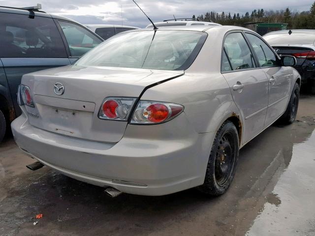 1YVHP80C775M03021 - 2007 MAZDA 6 I BEIGE photo 4