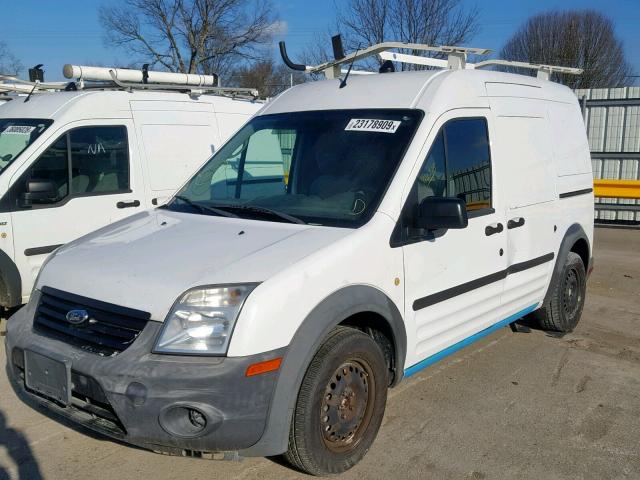 NM0LS7AN0DT141047 - 2013 FORD TRANSIT CO WHITE photo 2