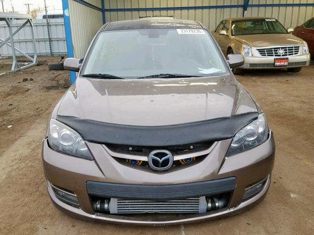 JM1BK34L171752271 - 2007 MAZDA SPEED 3 棕色 照片 9