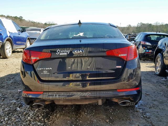 5XXGM4A79DG221705 - 2013 KIA OPTIMA LX BLACK photo 9