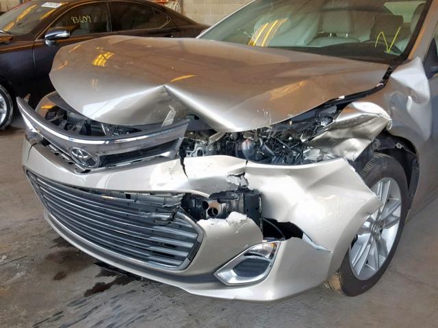 4T1BK1EB5FU177983 - 2015 TOYOTA AVALON XLE 金色 照片 9