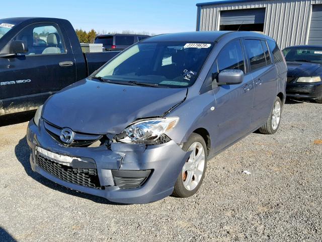 JM1CR293180314439 - 2008 MAZDA 5 TEAL photo 2