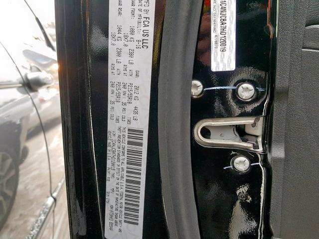 1C4NJCBA7HD120019 - 2017 JEEP COMPASS SP 黑色 照片 10