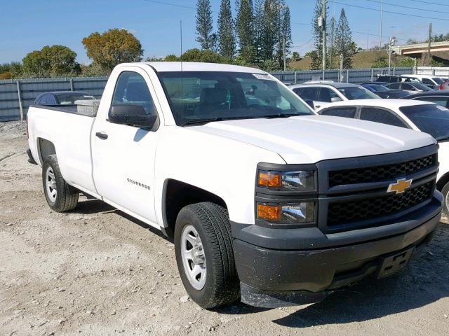 1GCNCPEH2EZ155690 - 2014 CHEVROLET SILVERADO WHITE photo 1