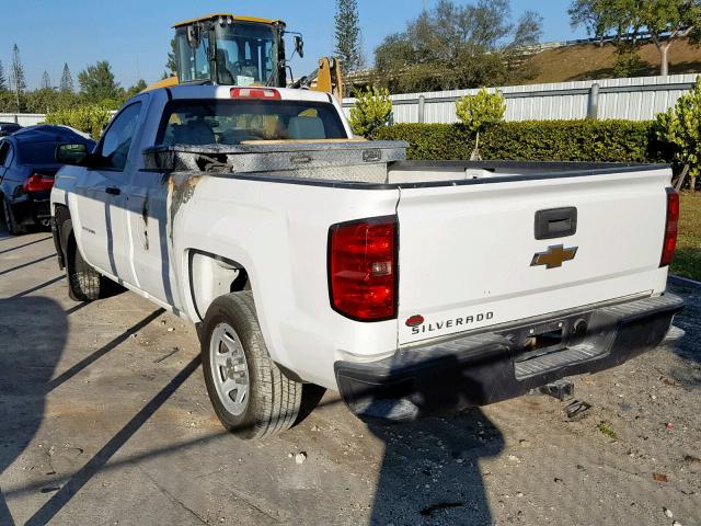 1GCNCPEH2EZ155690 - 2014 CHEVROLET SILVERADO WHITE photo 3