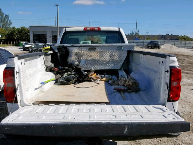 1GCNCPEH2EZ155690 - 2014 CHEVROLET SILVERADO WHITE photo 9