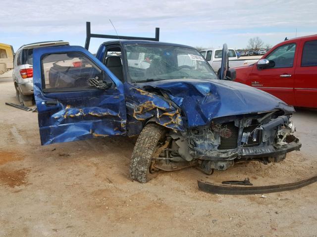 1FTYR10D38PB06270 - 2008 FORD RANGER BLUE photo 1