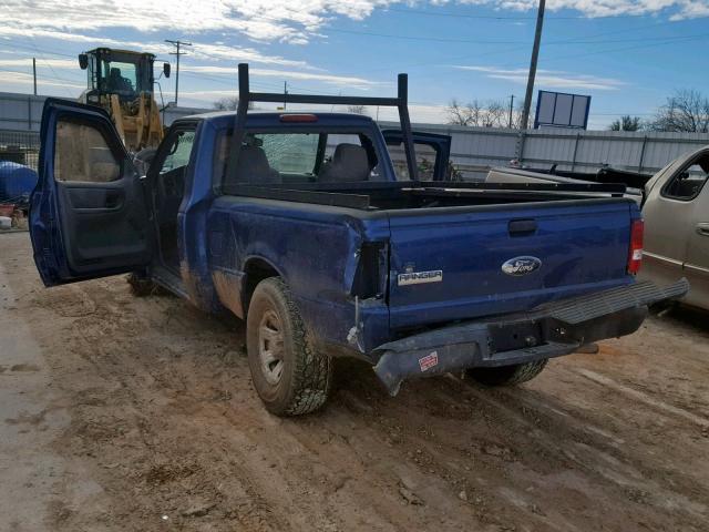 1FTYR10D38PB06270 - 2008 FORD RANGER BLUE photo 3