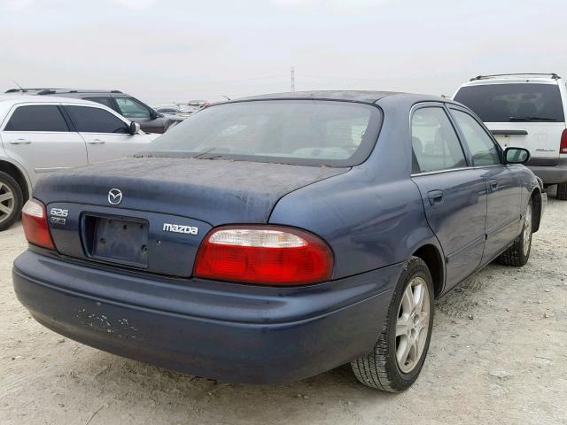 1YVGF22DX15241443 - 2001 MAZDA 626 ES BLUE photo 4