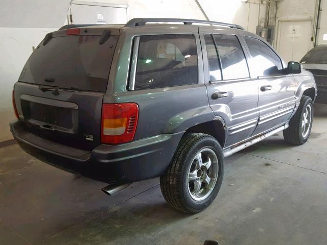 1J8GW68J52C253080 - 2002 JEEP GRAND CHER GRAY photo 4