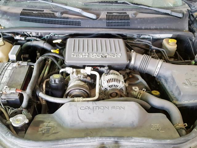 1J8GW68J52C253080 - 2002 JEEP GRAND CHER GRAY photo 7