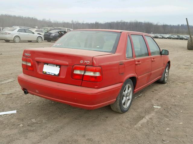 YV1LS61J4Y2638540 - 2000 VOLVO S70 BASE RED photo 4