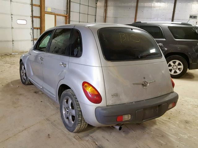 3C8FY4BB91T569506 - 2001 CHRYSLER PT CRUISER SILVER photo 3