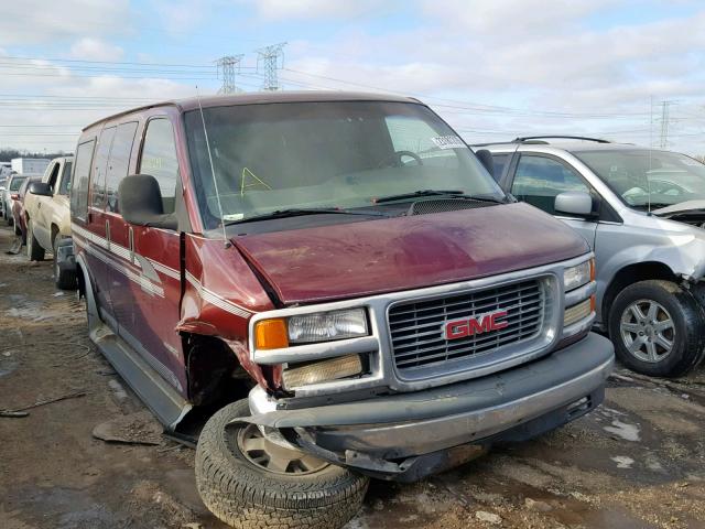 1GDFG15R9Y1141380 - 2000 GMC SAVANA RV MAROON photo 1