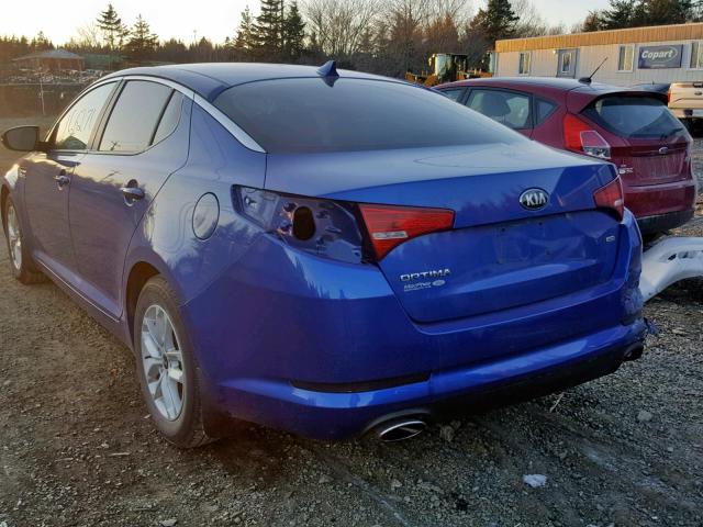 KNAGM4A78D5312675 - 2013 KIA OPTIMA LX Mavi foto 3
