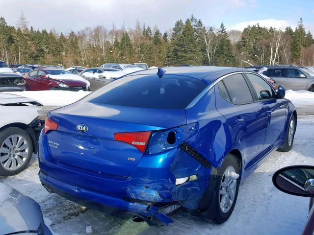 KNAGM4A78D5312675 - 2013 KIA OPTIMA LX Mavi foto 4