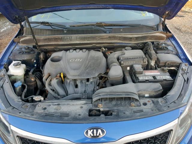 KNAGM4A78D5312675 - 2013 KIA OPTIMA LX Mavi foto 7