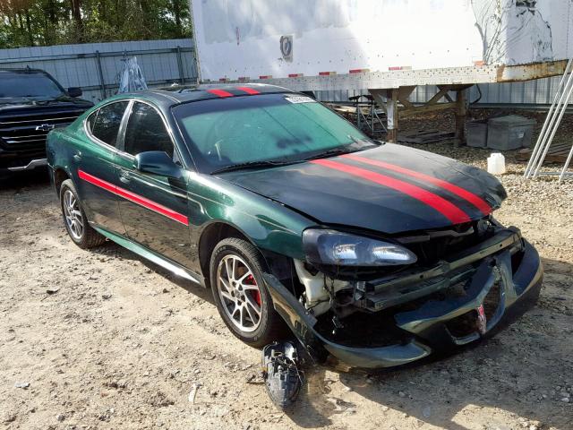 2G2WS522741242993 - 2004 PONTIAC GRAND PRIX GREEN photo 1