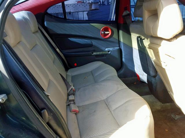 2G2WS522741242993 - 2004 PONTIAC GRAND PRIX GREEN photo 6