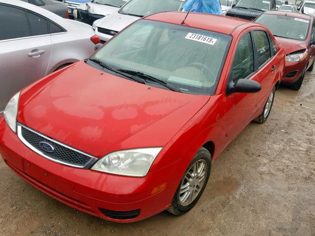 1FAFP34N25W170013 - 2005 FORD FOCUS ZX4 红色 照片 2