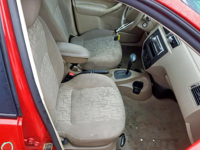 1FAFP34N25W170013 - 2005 FORD FOCUS ZX4 红色 照片 5