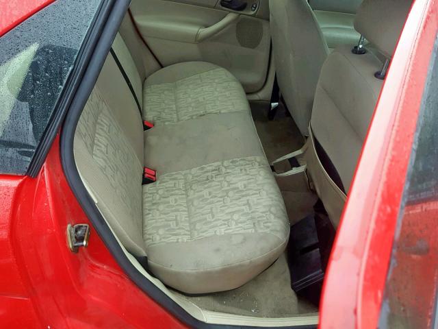 1FAFP34N25W170013 - 2005 FORD FOCUS ZX4 红色 照片 6