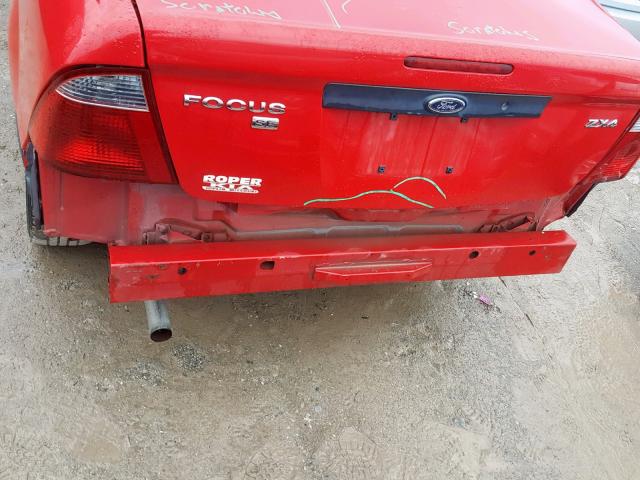 1FAFP34N25W170013 - 2005 FORD FOCUS ZX4 红色 照片 9