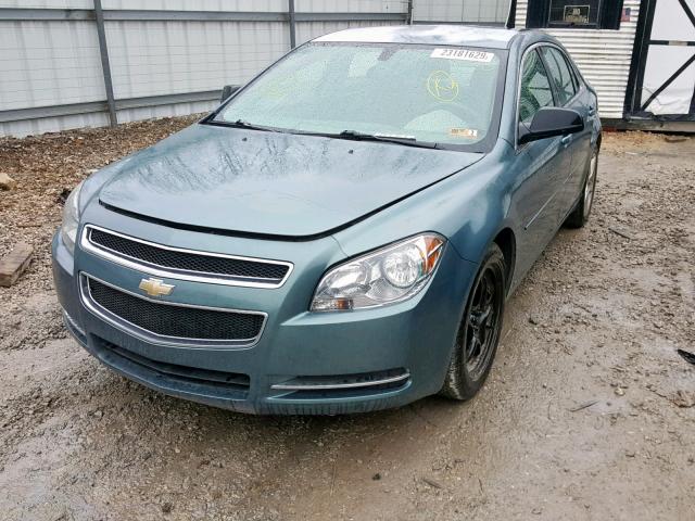 1G1ZG57B194163164 - 2009 CHEVROLET MALIBU LS Yaşıl foto 2