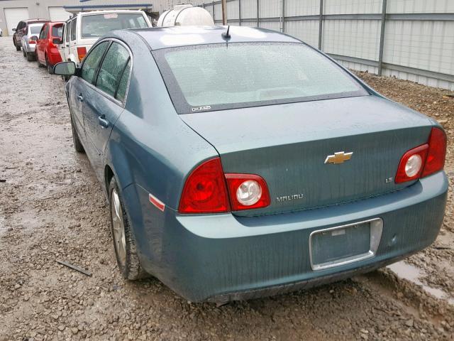1G1ZG57B194163164 - 2009 CHEVROLET MALIBU LS Yaşıl foto 3