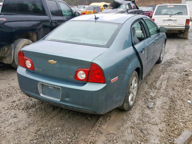 1G1ZG57B194163164 - 2009 CHEVROLET MALIBU LS Yaşıl foto 4