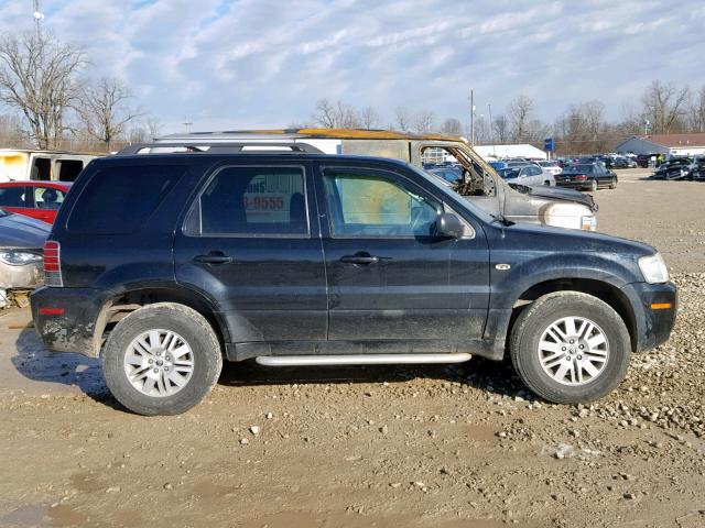 4M2YU91187KJ14064 - 2007 MERCURY MARINER LU BLACK photo 9