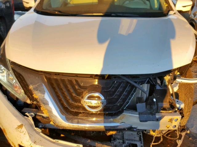 5N1AZ2MG5JN138842 - 2018 NISSAN MURANO S WHITE photo 7