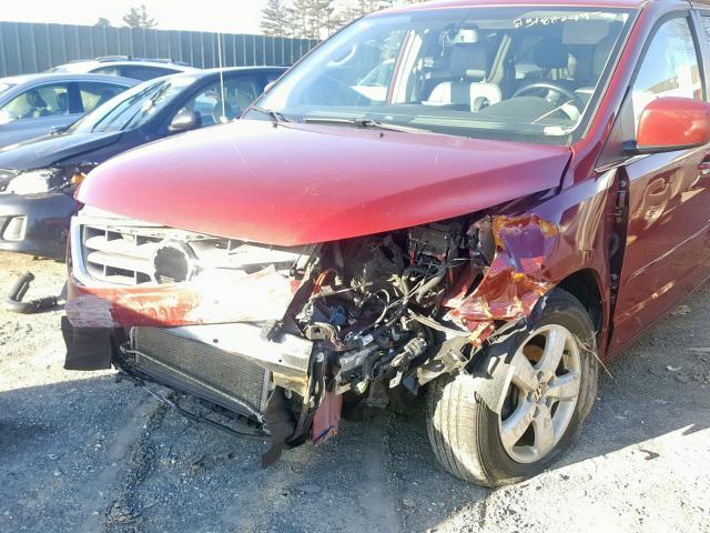 2V4RW3DG3BR634108 - 2011 VOLKSWAGEN ROUTAN SE RED photo 9