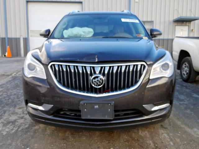 5GAKVCKD6DJ143726 - 2013 BUICK ENCLAVE BLACK photo 9