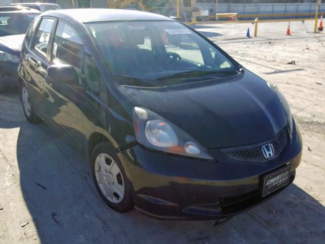 JHMGE8H39CC025185 - 2012 HONDA FIT BLACK photo 1