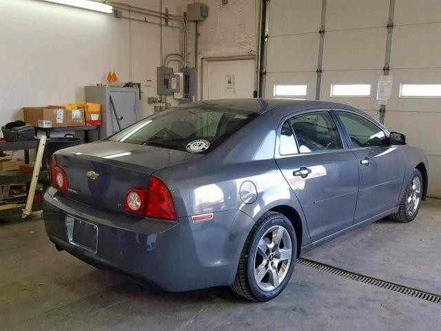 1G1ZH57B694142050 - 2009 CHEVROLET MALIBU 1LT GRAY photo 4