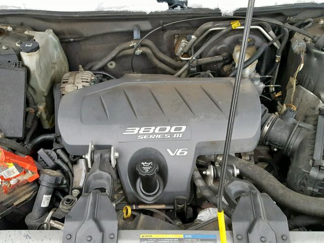 2G2WP522751195015 - 2005 PONTIAC GRAND PRIX GRAY photo 7