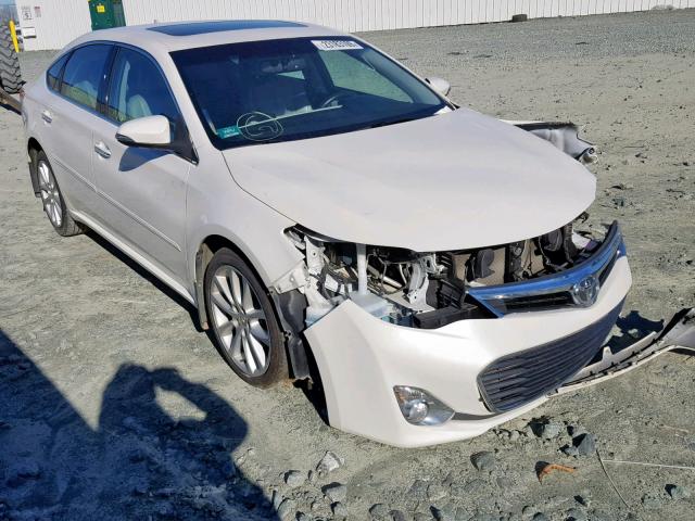 4T1BK1EBXDU057299 - 2013 TOYOTA AVALON BAS WHITE photo 1