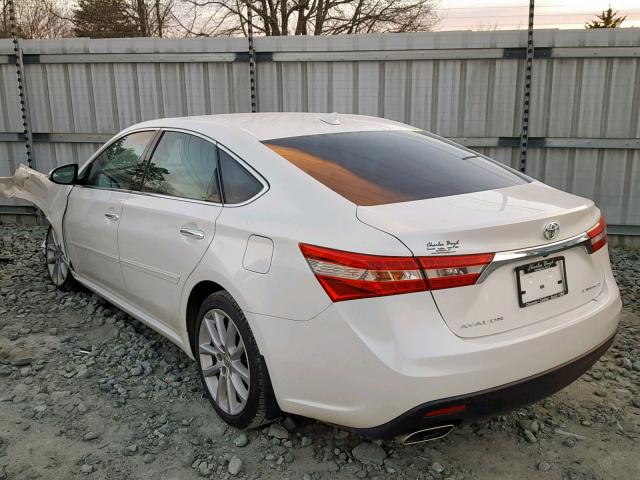 4T1BK1EBXDU057299 - 2013 TOYOTA AVALON BAS WHITE photo 3