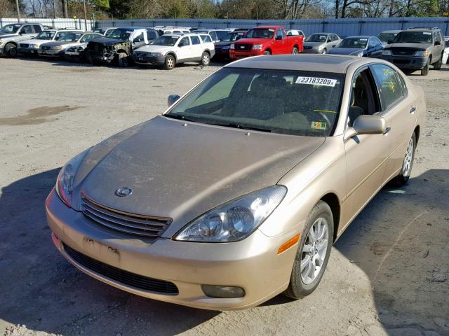 JTHBA30G045046634 - 2004 LEXUS ES 330 TAN photo 2