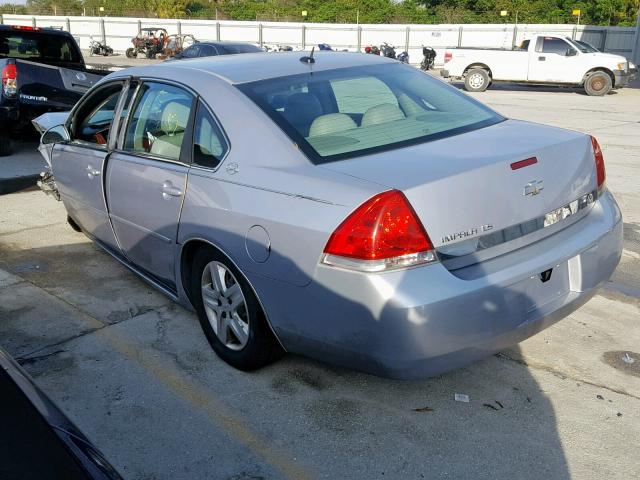 2G1WB58K769418196 - 2006 CHEVROLET IMPALA LS SILVER photo 3