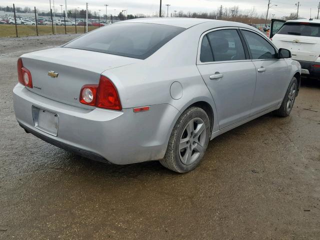 1G1ZH57B59F242824 - 2009 CHEVROLET MALIBU 1LT 银色 照片 4