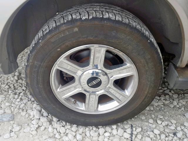 5LMEU68H75ZJ06920 - 2005 LINCOLN AVIATOR ვერცხლისფერი ფოტო 9