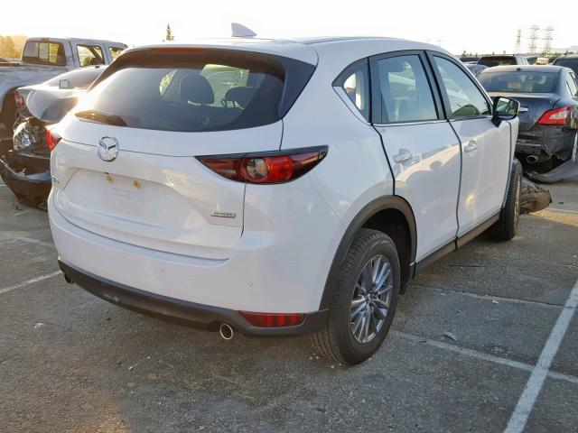 JM3KFABM5J1346772 - 2018 MAZDA CX-5 SPORT WHITE photo 4