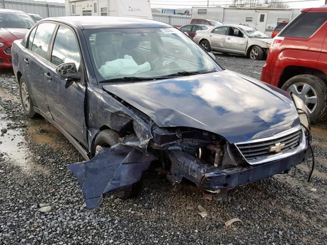 1G1ZS51F86F299916 - 2006 CHEVROLET MALIBU LS BLUE photo 1