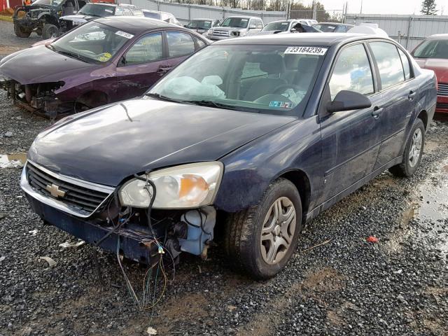 1G1ZS51F86F299916 - 2006 CHEVROLET MALIBU LS BLUE photo 2