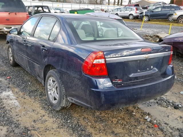 1G1ZS51F86F299916 - 2006 CHEVROLET MALIBU LS BLUE photo 3