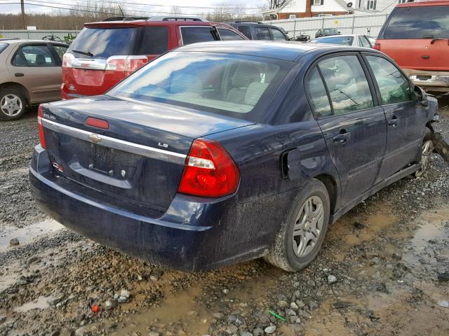 1G1ZS51F86F299916 - 2006 CHEVROLET MALIBU LS BLUE photo 4